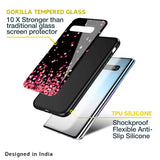 Heart Rain Fall Glass Case For Samsung Galaxy S10E