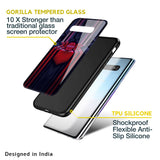 Super Art Logo Glass Case For Samsung Galaxy A21s