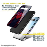 Super Art Logo Glass Case For Samsung Galaxy A21s