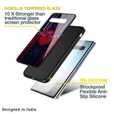 Super Art Logo Glass Case For Samsung Galaxy M13