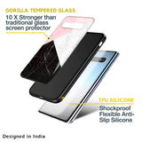 Marble Collage Art Glass Case For Samsung Galaxy M13