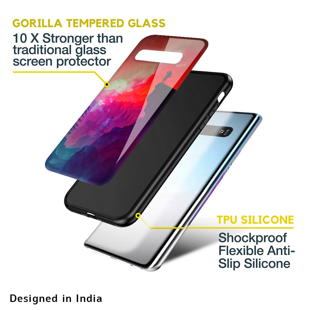 Dream So High Glass Case For Samsung Galaxy A50