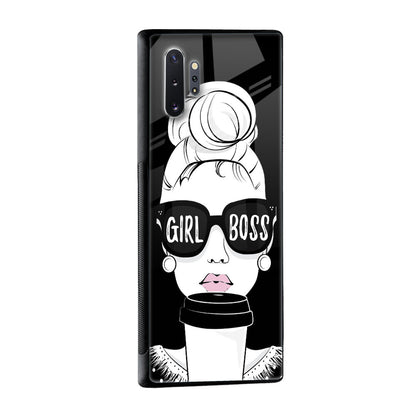 Girl Boss Glass Case For Samsung Galaxy S10