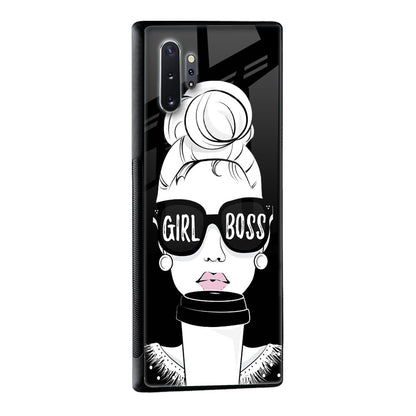 Girl Boss Glass Case For Samsung Galaxy M13