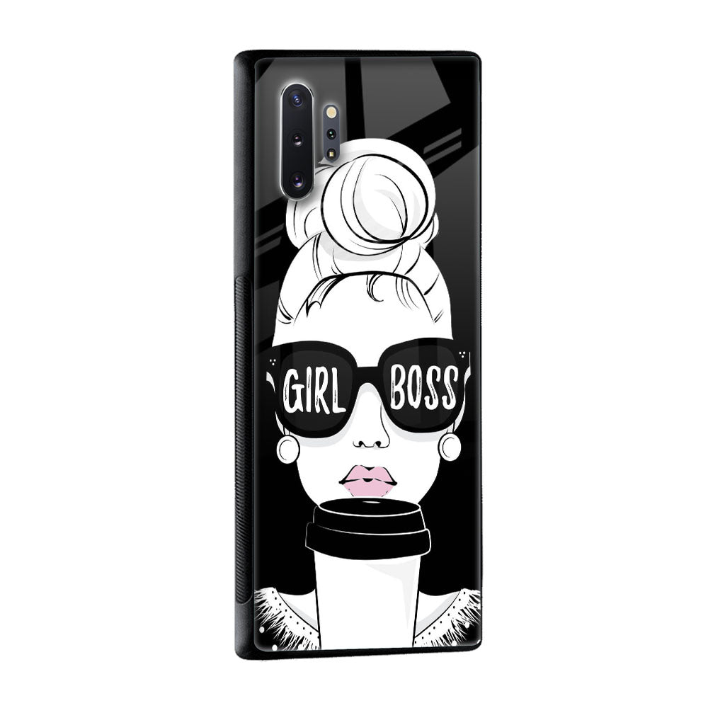 Girl Boss Glass Case For Samsung Galaxy A50