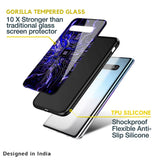 Techno Color Pattern Glass Case For Samsung Galaxy M13