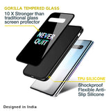 Never Quit Glass Case For Samsung Galaxy A50