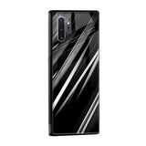 Black & Grey Gradient Glass Case For Samsung Galaxy Note 10 lite