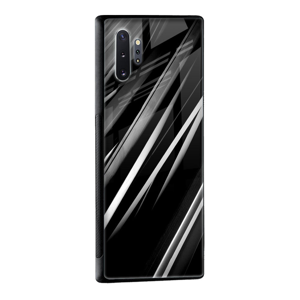 Black & Grey Gradient Glass Case For Samsung Galaxy A33 5G