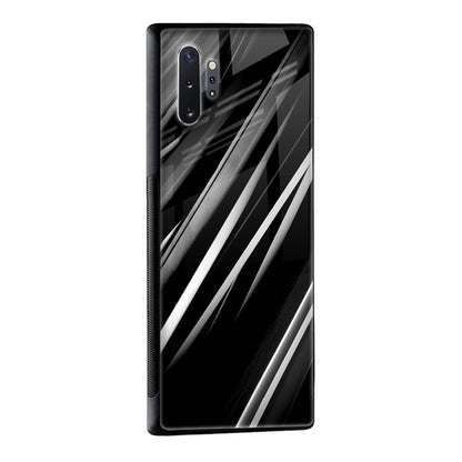 Black & Grey Gradient Glass Case For Samsung Galaxy A33 5G