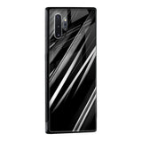 Black & Grey Gradient Glass Case For Samsung Galaxy M32