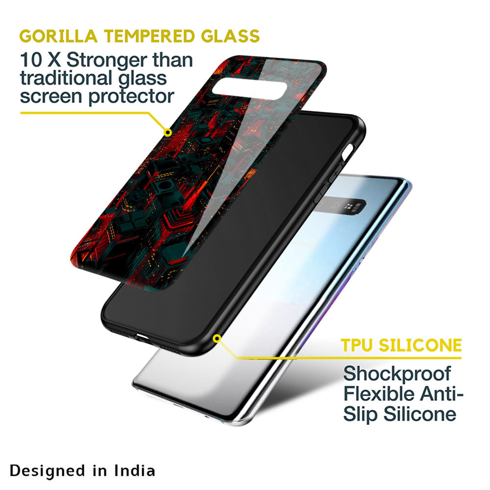 City Light Glass Case For Samsung Galaxy F13