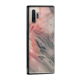 Pink And Grey Marble Glass Case For Samsung Galaxy A50