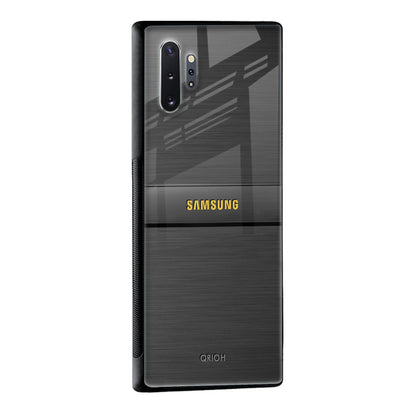 Grey Metallic Glass Case For Samsung Galaxy M13 5G