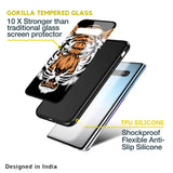 Angry Tiger Glass Case For Samsung Galaxy A50