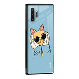 Adorable Cute Kitty Glass Case For Samsung Galaxy M13