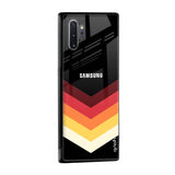 Abstract Arrow Pattern Glass Case For Samsung Galaxy Note 10 lite