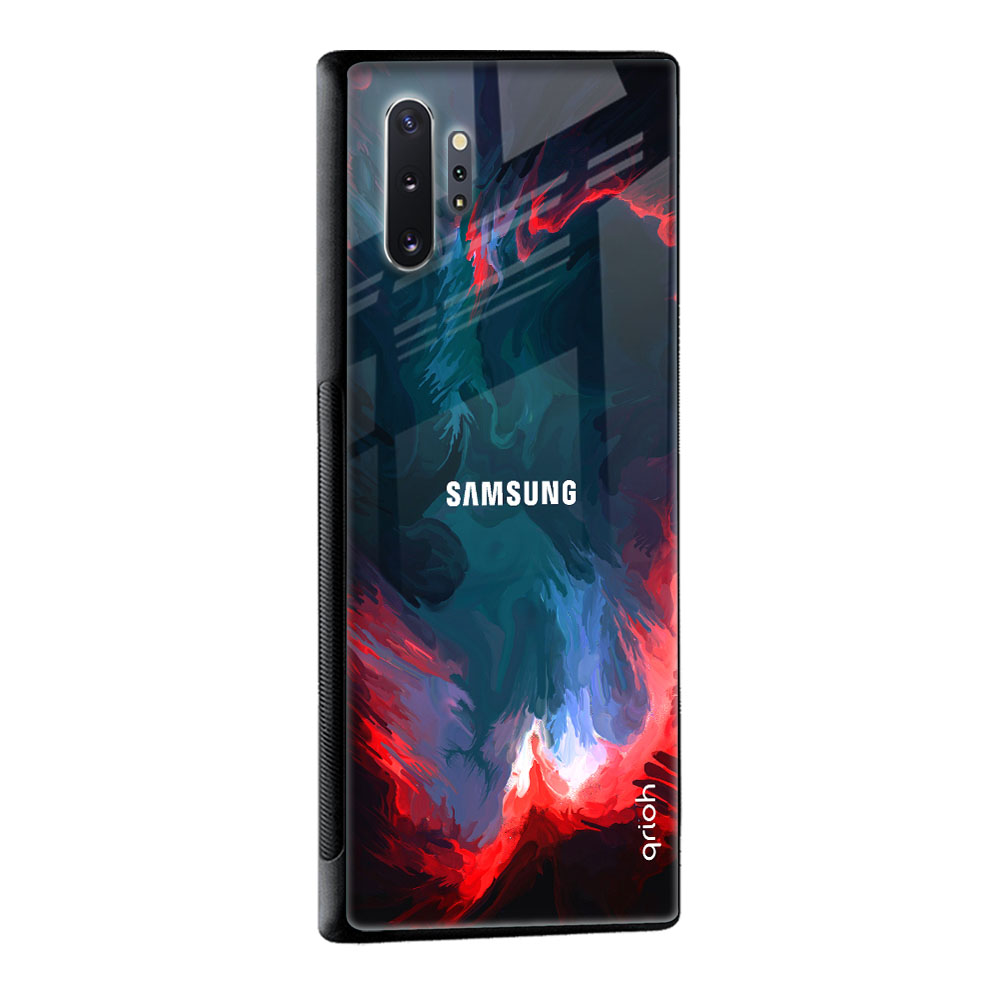 Brush Art Glass Case For Samsung Galaxy M13