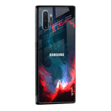 Brush Art Glass Case For Samsung Galaxy M13 5G