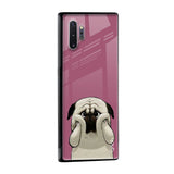 Funny Pug Face Glass Case For Samsung Galaxy A21s