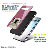 Funny Pug Face Glass Case For Samsung Galaxy M13