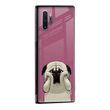Funny Pug Face Glass Case For Samsung Galaxy M13