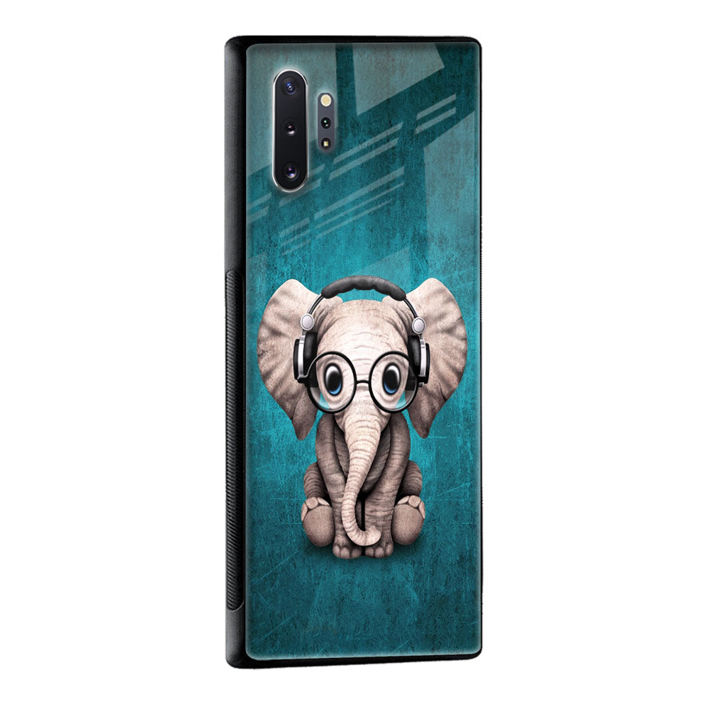 Adorable Baby Elephant Glass Case For Samsung Galaxy A52s