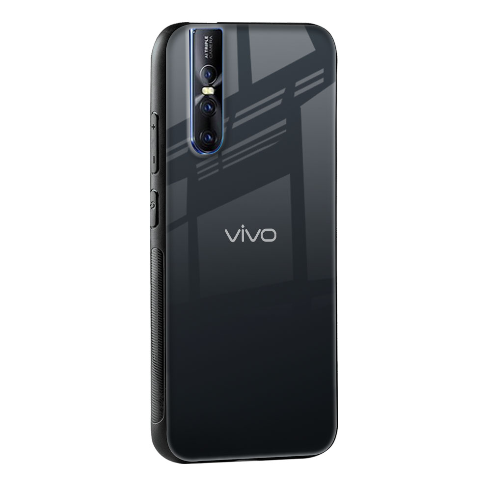Stone Grey Glass Case For Vivo T1 5G
