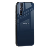 Overshadow Blue Glass Case For Vivo Z1 Pro