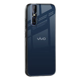 Overshadow Blue Glass Case For Vivo Y73