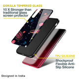 Galaxy In Dream Glass Case For Vivo V25 Pro