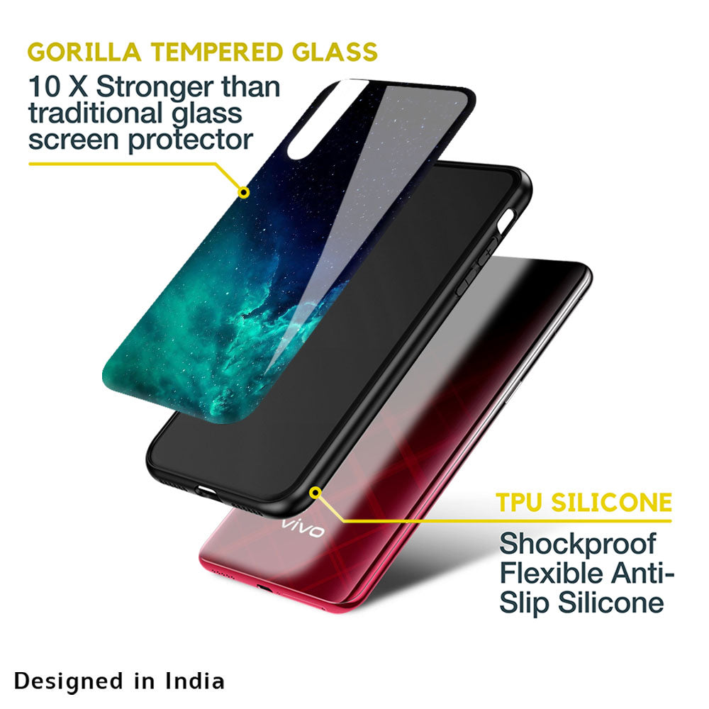 Winter Sky Zone Glass Case For Vivo V25 Pro