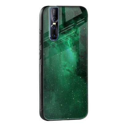 Emerald Firefly Glass Case For Vivo Y22