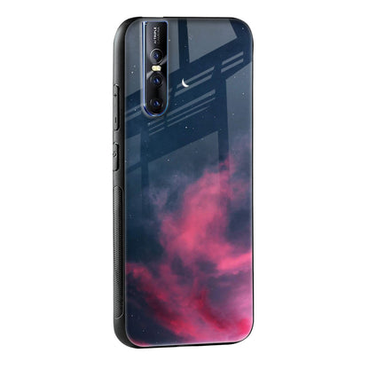 Moon Night Glass Case For Vivo Y22