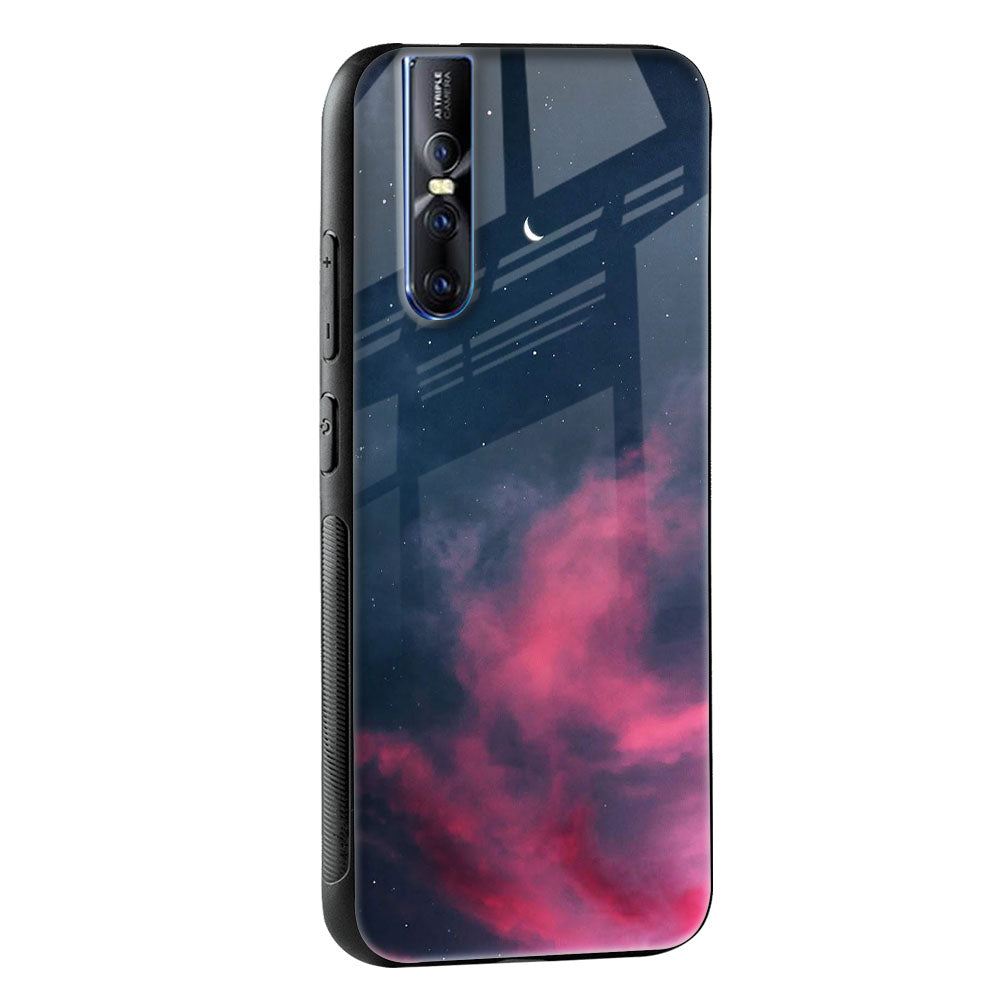 Moon Night Glass Case For Vivo V15 Pro