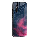 Moon Night Glass Case For Vivo V25