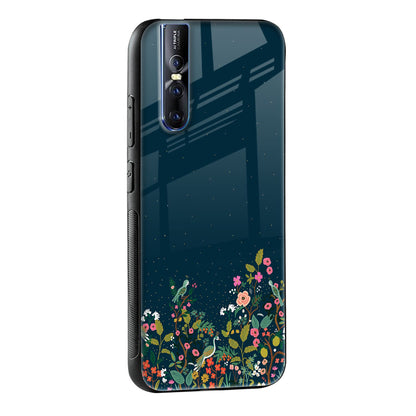 Small Garden Glass Case For Vivo Y22