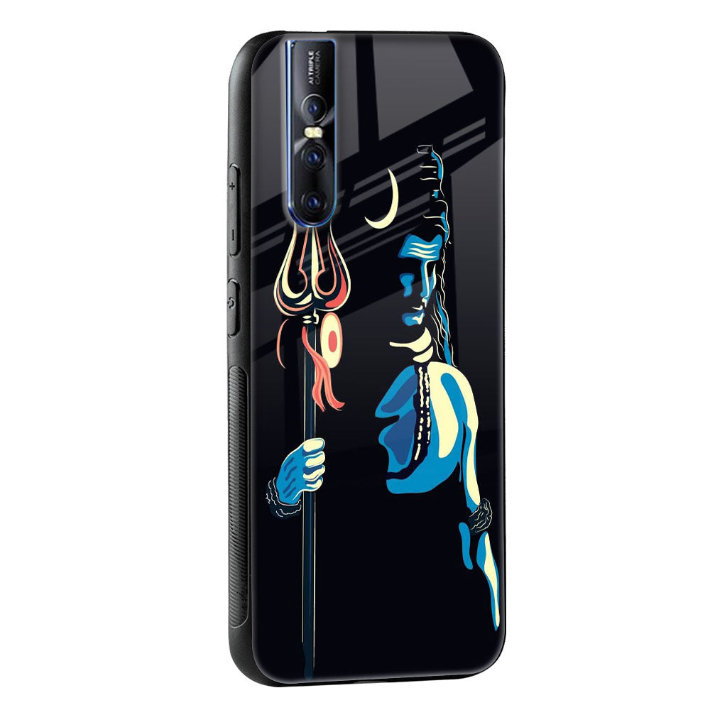 Mahakal Glass Case For Vivo V15 Pro