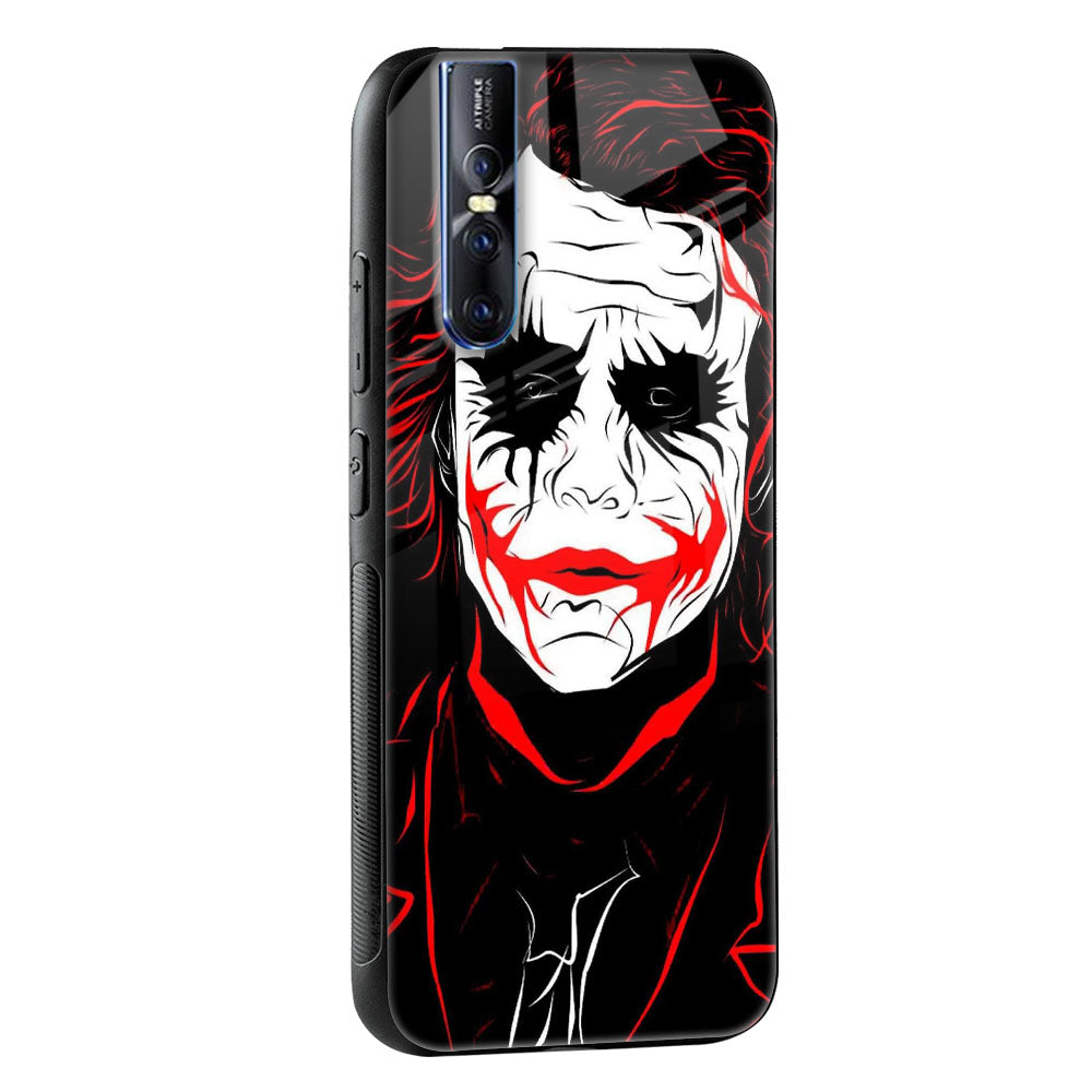 Life In Dark Glass Case For Vivo V23 Pro 5G