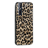 Leopard Seamless Glass Case For Vivo V25 Pro