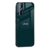 Hunter Green Glass Case For iQOO 11