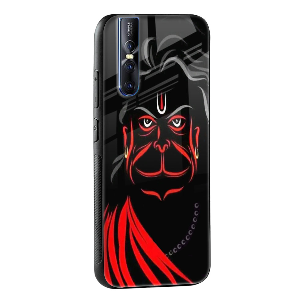 Lord Hanuman Glass Case For Vivo Y16