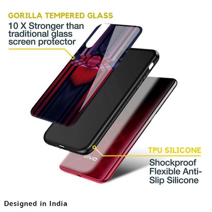 Super Art Logo Glass Case For Vivo V25 Pro