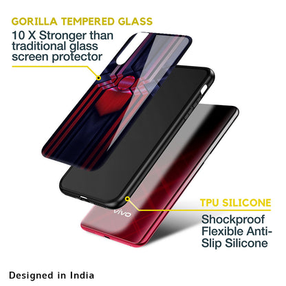 Super Art Logo Glass Case For Vivo V15 Pro