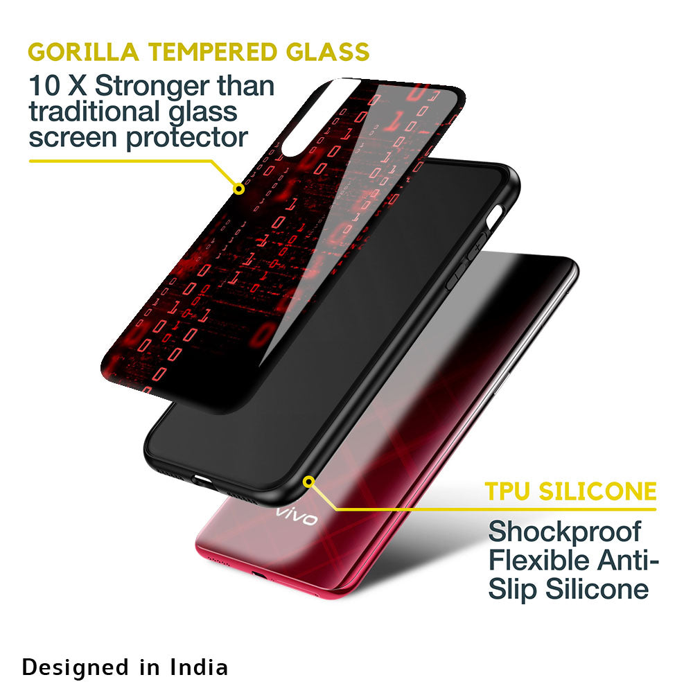 Let's Decode Glass Case For Vivo X50 Pro