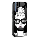 Girl Boss Glass Case For Vivo V15 Pro