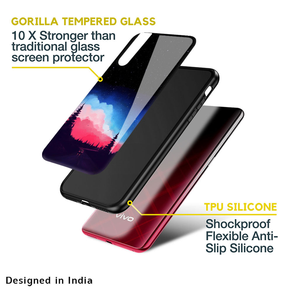 Drive In Dark Glass Case For Vivo V25 Pro