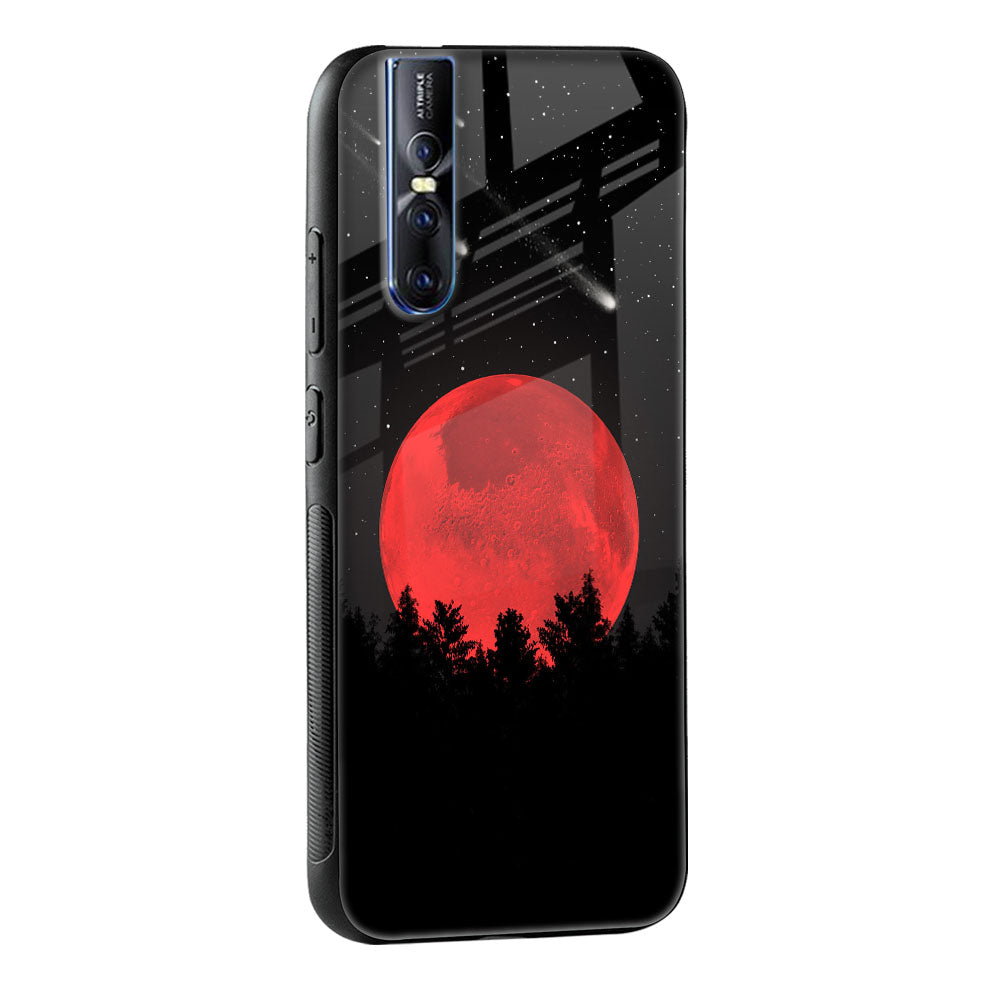 Moonlight Aesthetic Glass Case For Vivo V25