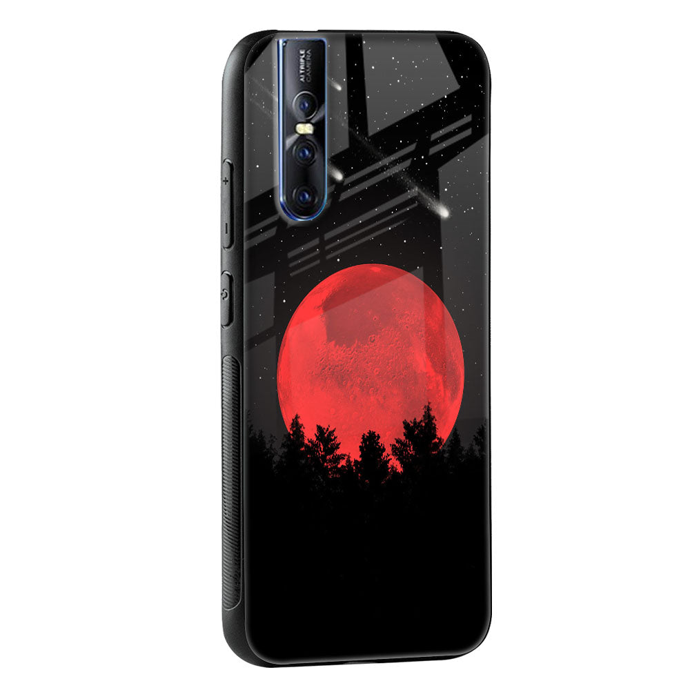 Moonlight Aesthetic Glass Case For Vivo V15 Pro
