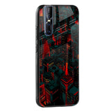City Light Glass Case For Vivo V15 Pro